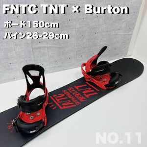 美品　スノーボードFNTC TNT150 Burton MISSION M