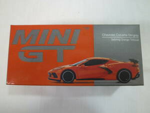【MINI GT】ミニGT　1/64　Chevrolet Corvette Stingray Sebring Orange Tintcort【同梱可能】