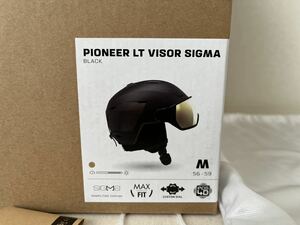 SALOMON PIONEER LT VISOR SIGMA サイズM（56-59）22-23モデル サロモン バイザーヘルメット　