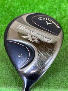 Callaway Steelhead　XR 5番ウッド　19度　キャロウェイ　スチールヘッド　純正シャフト　フジクラ製　EVOLUTION　for　XR　フレックスS