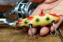 #1800 HEDDON CRAB WIGGLER オールドウッドルアー / ABU RECORD 道楽 ハトリーズ バルサ50 ZEAL ザウルス マツモトーイ ウッドルアー好きに_画像8