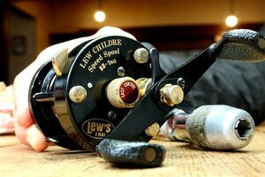 LEWS LEW'S BB-1NG SPEED SPOOL 3 ベアリング オールドリール 検) SHIMANO BAMTAM 100EX ABU 2500C に匹敵 HEDDON 道楽 渓流釣りにも最適