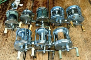 ジャンク ダイレクトリール 検) HEDDON SOUTH BEND PFLUEGER SHAKESPEARE 道楽 ハトリーズ BALSA50 ZEAL 等 オールド釣り具の展示に