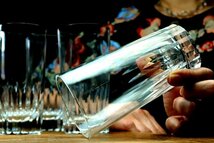 BACCARAT 14cm オールドバカラ フランス クリスタルグラス ゴブレット ハイボール タンブラーグラス ウイスキー コニャック ブランデー #2_画像1