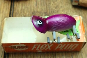 BURKE オールドルアー JITTER BUG ジッターバグ 型 HEDDON ABU BALSA50 PFLUEGER 2600 SMITH FO60 GO102 UMCO FENWICK FC60 全盛時代