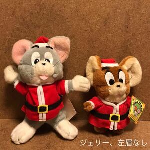 現状品 1995年 トムとジェリー ぬいぐるみ プライズ クリスマス サンタクロース Tom and Jerry the movie トム&ジェリー