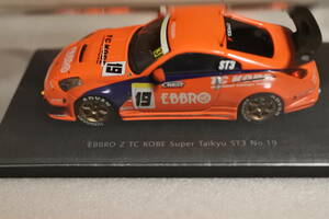 エブロレーシングカーコレクション　1/43　エブロ　TC神戸　スーパー耐久2005　ST3NO19　オレンジ　未使用未開封品