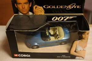 1/36 コーギー 007ジェームスボンド　GOLDEN　EYE　BMW　Z3　ロードスター　未使用品