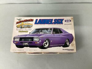 マルイ　マルイプラホビー　プラモデル　未組立　車　1/24　ローレル2000SGX　LAUREL SGX　八の字シャコタンで走る