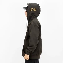 BI22)FB COUNTY プルオーバーパーカー/BROWN/3XL/HIPHOP/B系/チカーノ/ウエストコースト/大きいサイズ/エフビーカウンティ/USサイズ_画像2