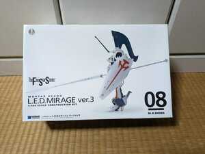 ■Wave 1/144 L.E.D.ミラージュ バージョン3 LEDミラージュ ver.3 レッドミラージュ　未組み立て■