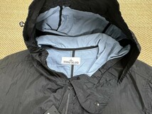 stone island hooded jacket ストーンアイランド 22SS ナイロン ナイロンジャケット L メンズ ブラック 761540223 3L TC_画像3