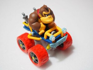 ☆A8328☆スーパーマリオ プルバックカー ドンキーコング★マリオカート ミニカー マスコット フィギュア