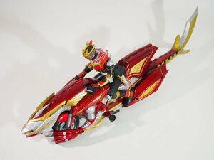 ☆A8457☆ジャンク★仮面ライダー龍騎 1/10 烈火龍 ドラグランザー アクションバイクR/Cシリーズ 部品取り用