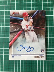 即決のみ！★TOPPS MLB 2018 BOWMAN'S BEST B18-SK スコット・キンガリー（SCOTT KINGERY）【フィラデルフィア・フィリーズ】直筆サイン★