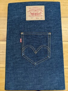 リーバイス　バインダー　スモールe　赤タブ　Levi''s　vintage　赤耳　USA製　DENIM　ヴィンテージ　販促品　非売品　ノベルティー　501