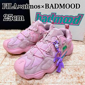 FILA×atmos×BADMOOD スニーカー フィラ×アトモス×バッドムード