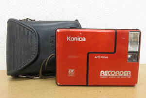 15132 ア511-557　カメラ　コニカ DX　Auto Date　Konica　レコーダー Recorder　コンパクト フィルムカメラ　中古品　ヤ60