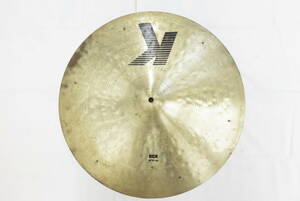 15240 上512-081　シンバル　ジルジャン ①　RIDE 20　約51cm　Zildjian　ライドシンバル　ドラム　中古品　ヤ140