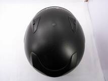 【送料無料】Arai アライ SZ-G SZG FLAT BLACK フラットブラック Mサイズ ジェットヘルメット _画像4