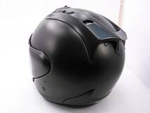 【送料無料】Arai アライ SZ-Ram4 FLAT BLACK フラットブラック XLサイズ スモークシールド付き ジェットヘルメット_画像2