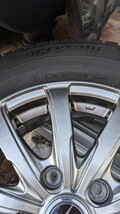 ブリヂストン ブリザック VRX3 195/65R15 ファング 15in 6J +53 PCD114.3 スタッドレス BLIZZAK タイヤ ホイール　ステップワゴン　ノア_画像3