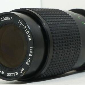 ~実写確認済~ ☆実用良品・人気の望遠レンズ☆　ニコン1眼レフ用(Fマウント) COSINA 70-210MM F4.5-5.6 MC MACRO (H1736)