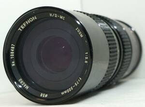 ~実写確認済~ ☆実用良品・人気の望遠レンズ☆　ミノルタMDマウント用　TEFNON H/D-MC ZOOM f=75-300mm F5.6(H1726)