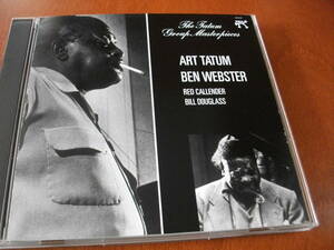 【CD】アート・テイタム & ベン・ウェブスター・カルテット Art Tatum & Ben Webster Quartet (1956 Verve=Pablo)