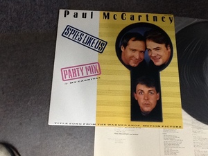 ビートルズ☆LP☆ポール マッカートニー☆スパイズ ライク アス☆S14-121☆Paul McCartney