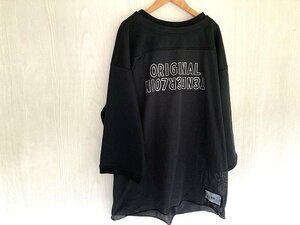 ■テンダーロイン NFL MESH JERSEY OG 黒 XL tenderloin フットボールシャツ メッシュ