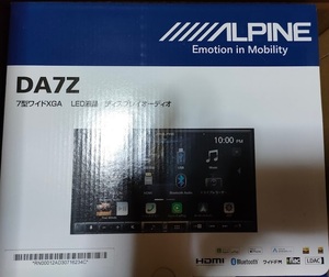 新品　アルパイン 7インチ　ディスプレイオーディオ DA7Z 