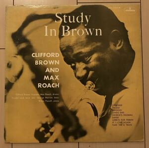 ■CLIFFORD BROWN AND MAX ROACH■クリフォードブラウン&マックスローチ■Study In Brown / 1LP / 歴史的名盤 / レコード / アナログ盤 /