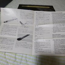 アイワ ワイヤレスマイク WM-217 付属品説明書一式 たぶん未使用 希少？_画像6