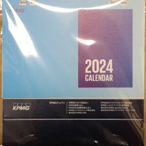 卓上カレンダー 2024 KPMG シンプル 暦 送料140円~の画像3