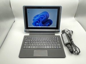 【超美品★希少】mouse E10 上位機種 タブレットPC Win11Pro /64bit eMMC64GB 10.1型 防塵・防滴・落下衝撃耐性♪【中古】