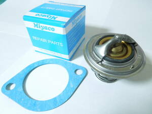  Mitsubishi Jeep (J53,J55)D-TURBO for thermostat after market goods new goods (82*C) gasket attaching (miyako automobile made )