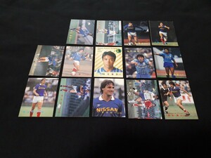 希少 当時物 カルビー 87-88 Jリーグ 日本リーグサッカー カード まとめセット 奥寺康彦 オスカー 柱谷幸一 金田喜稔 水沼貴史 木村和司