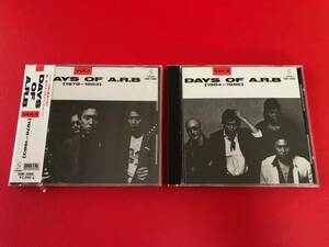 ◆見本盤◆ARB/DAYS OF ARB VOL.1(1978-1983) & VOL.2(1984-1986)/VOL.1は未開封/2枚セットCD/VDR-1385・1836　 #K10YY1