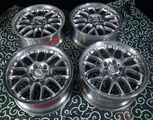 BBS RX507 ホイール 5ホール用 アルミホイール 18インチ BMW E36 3シリーズ 4本set Ｅ３６.Ｅ４６.Ｚ３.Ｚ４.Ｅ９０ ALPINA など中古品