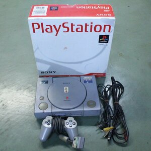 PS1 本体 動作未確認 ジャンク Sony ソニー SCPH-5500 PlayStation Play Station Blue 中古 中古品 ゲーム ゲーム機 Used Game Console