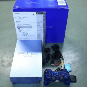 PS2 アクアブルー 本体 動作未確認 Sony ソニー SCPH-39000 PlayStation2 PlayStation 2 Blue 中古 中古品 ゲーム ゲーム機 Game Console