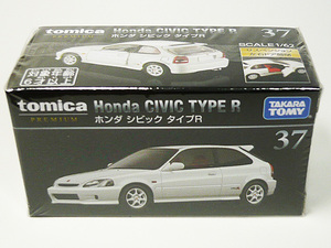 ■トミカプレミアム■No.37 ホンダ シビック タイプR EK9（白色 ホワイト）Honda CIVIC TYPE R