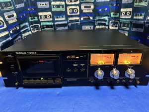 TASCAM プロ業務用高級カセットデッキ 112MK2 動作確認品 Ownwr's Manualと希少なメンテナンス用Service Manual EX