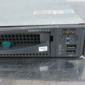 Z-2758■FUJITSU 富士通 PRIMERGY RX100S5 HDDなし/メモリ2ＧＢ/CPUあり 中古 BIOS画面確認の画像2