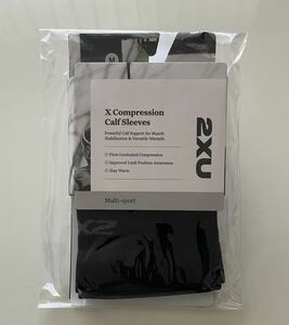 新品 2XU コンプレッションカーフスリーブ M 黒 着圧 むくみケア ツータイムズユー