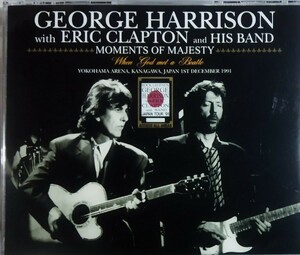 【送料ゼロ】George Harrison With Eric Clapton '91 4枚組 横浜アリーナ Live Yokohama Japan ジョージ・ハリソン エリック・クラプトン 