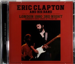 【送料ゼロ】Eric Clapton ’80 London 3rd Night Live エリック・クラプトン