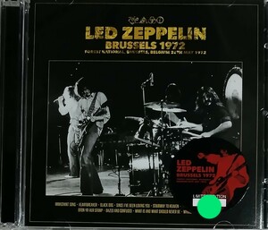 【送料ゼロ】Led Zeppelin '72 Live Brussels Belgium レッド・ツェッペリン