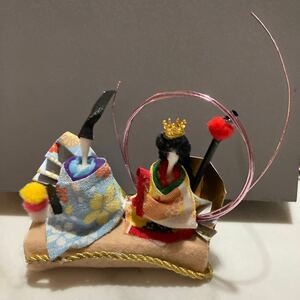 小さなお雛様ハンドメイド 品